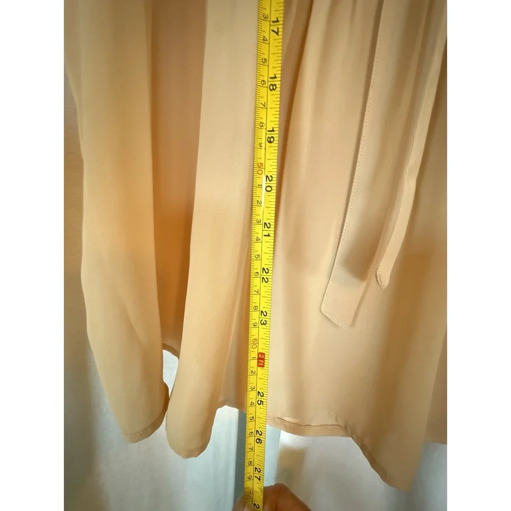 Lands End Summer Blouse Size 16 Soft Pink Woman's Flowy Feminine